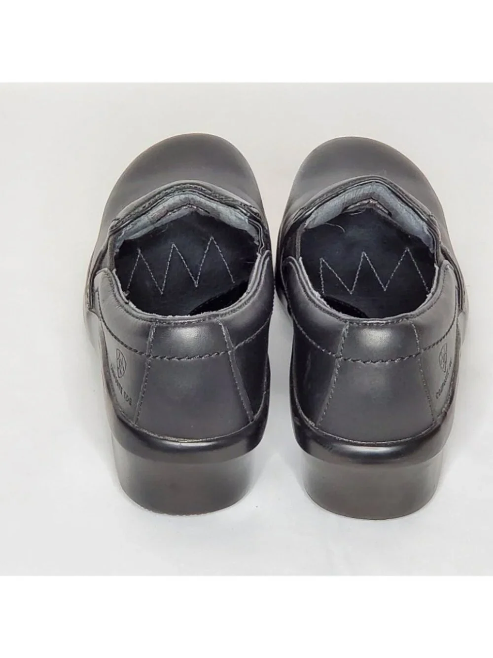 Ariat Expert Safety Clog Slip-On Shoes 8B Composite Toe Nurse Work Matte Black - Picture 4 of 8